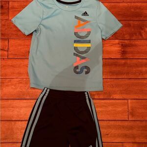 Adidas Youth Light Blue Tee